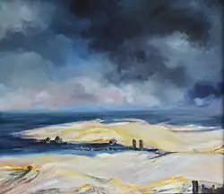 ohne Titel, Gemälde, Öl auf Leinwand, 79 × 69 cm, 2. Hälfte 1990er Jahre