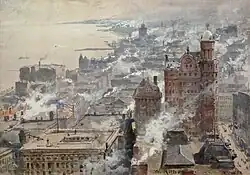 Blick auf Chicago (1893)