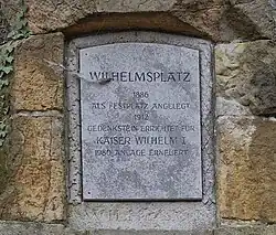 Gedenkstein für Kaiser Wilhelm I.