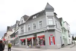 Ansicht des Gebäudes Wilhelmstraße 39 (Haus der Geschenke Flemmer)