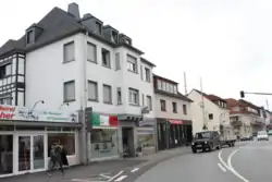 Ansicht der Gebäude Wilhelmstraße 55 und 57