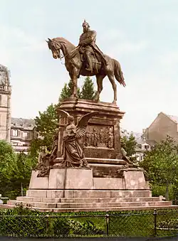 Ehemaliges Kaiser-Wilhelm-Denkmal, 1940 zerstört