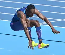 Bronze gab es wie schon bei den Weltmeisterschaften 2011 für den Olympiazweitweiten von 2012 Will&nbsp;Claye