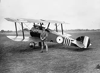 Sopwith Camel des kanadischen Kampffliegers William George Barker