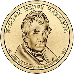 William Henry Harrison dollar