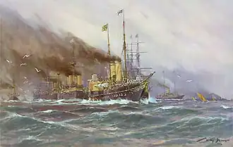 Die Yacht Hohenzollern