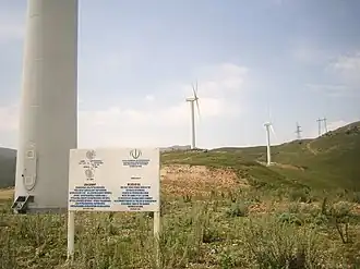 Windräder am Puschkin-Pass