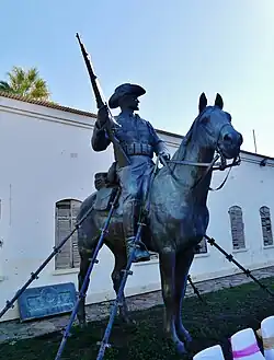 Reiterdenkmal in der Alten Feste