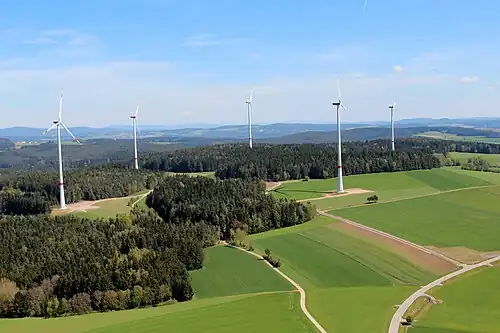 Windpark Pamsendorf, Stadt Pfreimd (2017)