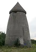 Zweiter Winkelturm (Bauart 2C) auf dem Knell-Gelände in Darmstadt
