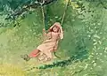 Winslow Homer: Girl on a Swing, 1879