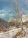 Winterlandschaft bei Berchtesgaden (1953)