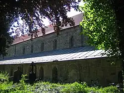 Langhaus an der Südseite