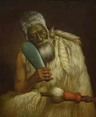 Häuptling Wiremu Kingi (ca. 1795–1882)
