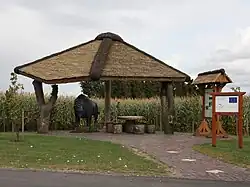 Wisentdenkmal in Neuvrees