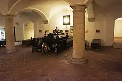 Sarkophag Ludwigs&nbsp;II. in der Gruft der Münchner St. Michaels-Kirche