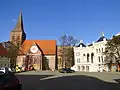 Bartholomäus-Kirche und Rathaus