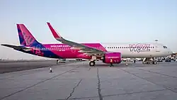 Wizz Air Abu Dhabi A321neo A6-WZB