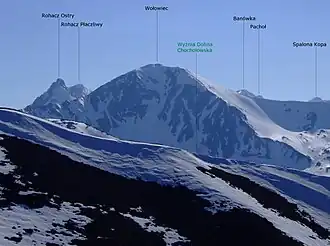 Blick vom Trzydniowiański Wierch