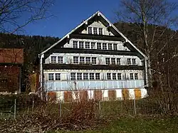 Bauernhaus mit Fachwerk