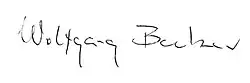 Unterschrift Beckers