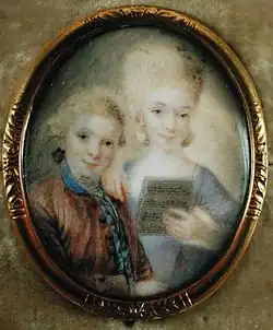 Wolferl und Nannerl, 1756