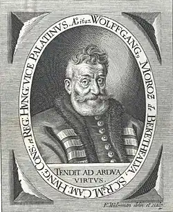 Wolfgang Morocz von Beketfalva – Vizepalatin von Ungarn