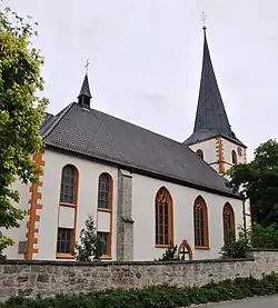 Die Kirche in Wolfmannshausen
