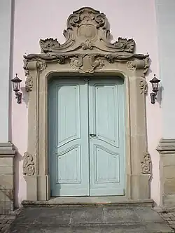 Portal der Kirche