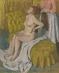 Die Toilette (um 1885), Pastell auf Papier, 74&nbsp;×&nbsp;60,6&nbsp;cm