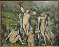 Paul Cézanne: Badende Frauen, um 1900
