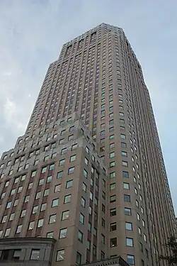 Vertikale Fassadenansicht