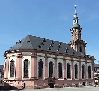 Seitenansicht vom Marktplatz von Nordosten