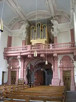 Innenansicht nach Westen