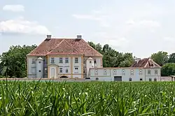 Nordansicht des Schlosses