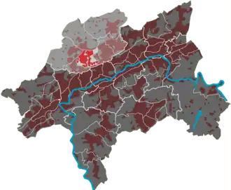 Lage Nevigeser Straße in Wuppertal