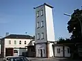 Denkmalgeschützter „Steigerturm“ der Feuerwache Wuppertal-Ronsdorf