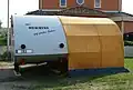 Früher Wohnwagen, entwickelt in den 1930er Jahren: Das Dübener Ei
