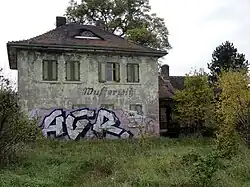 Der stillgelegte Kleinbahn-Bahnhof Wusterwitz