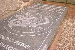 Zietens Grab an der Dorfkirche Wustrau