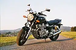 Die XJR 1300 in unveränderter Form