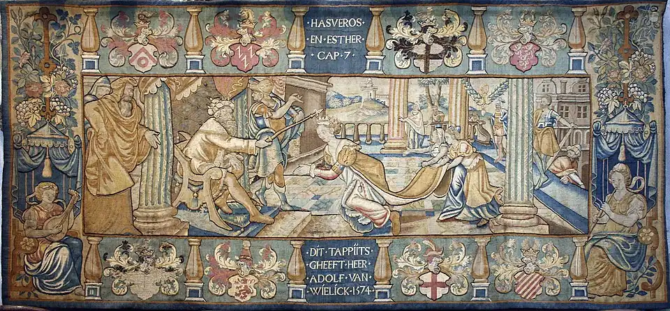 Brüsseler Bildteppich im Chor