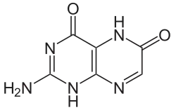 Struktur von Xanthopterin
