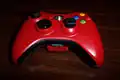 Roter Xbox 360 Kabelloser Controller