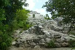 Tempelruinen in Polé