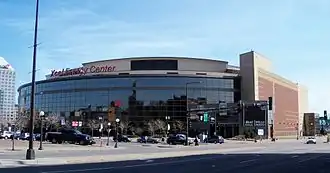 Das Xcel Energy Center in Saint Paul (2010)