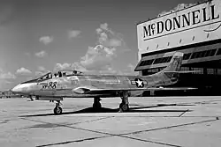 Die erste XF-88 (46-525) nach dem Roll-Out am 11. August 1948 im St. Louis Werk