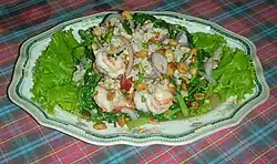 Wassermimose (junge Blätter, Früchte und zarte Stängel)