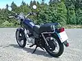 Yamaha SR 125, Heckansicht