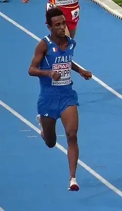 Yemaneberhan Crippa kam mit italienischem Rekord von 27:10,76&nbsp;min auf den achten&nbsp;Platz